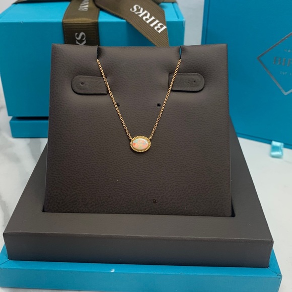 Birks Essentials Opal Pendant - Picture 1 of 6